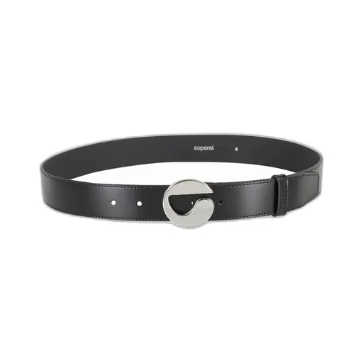 Logo Plaque Buckle Belt