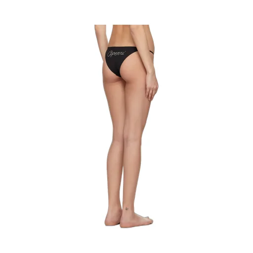 Crystal-Logo Bikini Bottoms