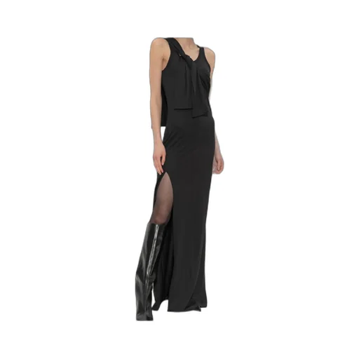 Knotted Jersey Maxi Dress