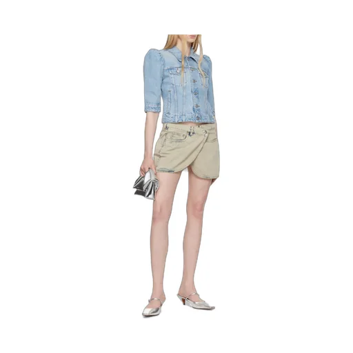 Half Sleeved Princess Denim Jacket