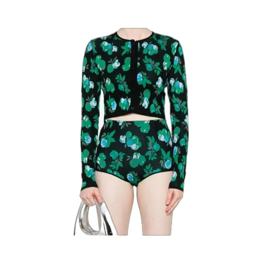 Floral Jacquard Cardigan