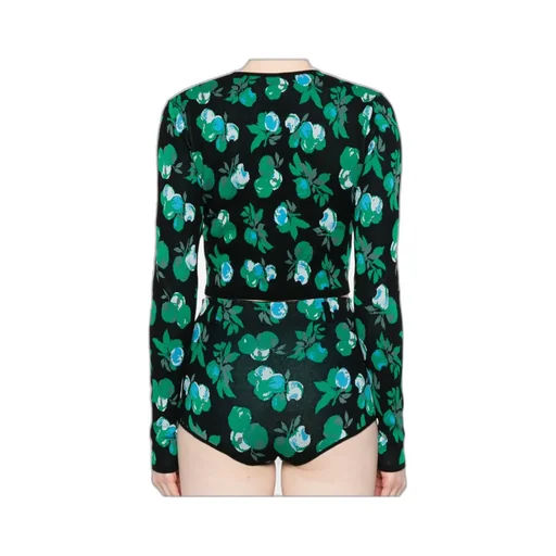 Floral Jacquard Cardigan