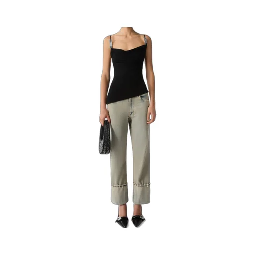 Draped Washing Clip Gala Top
