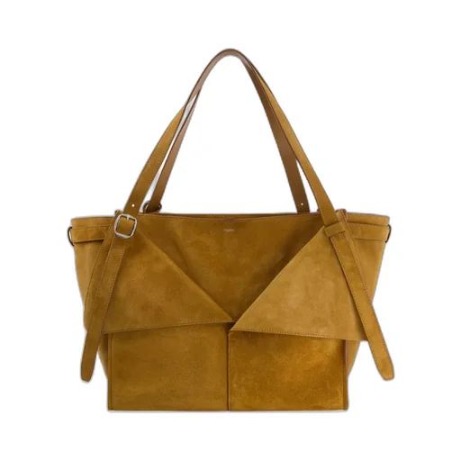 Medium Suede Shoulder Bag
