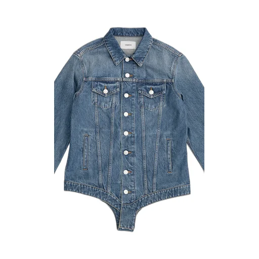 Tight-Shaped Denim Jacket