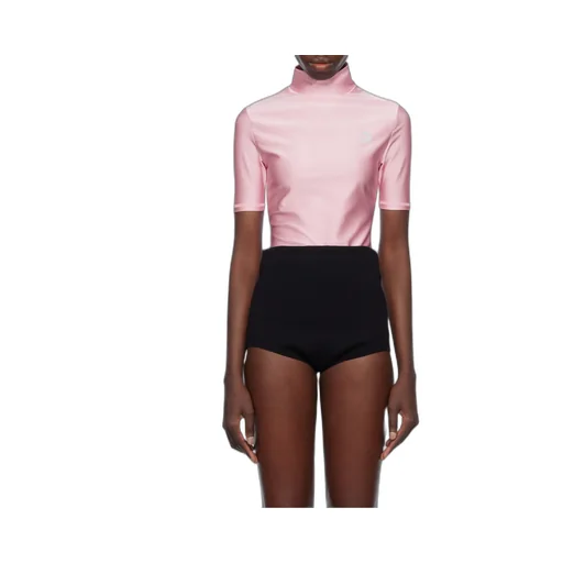 High Neck Fitted Top