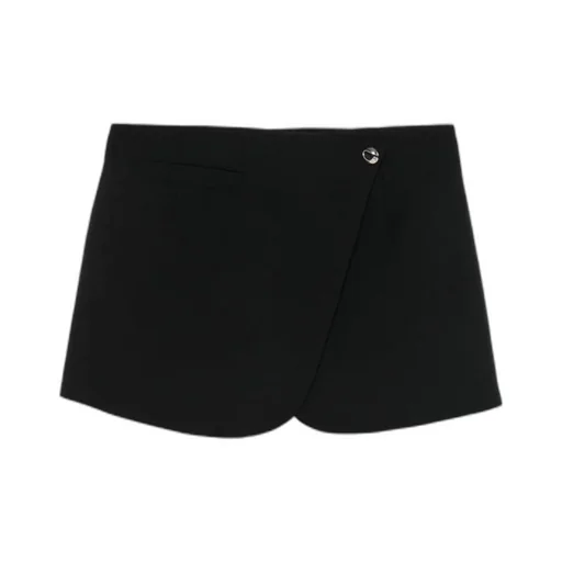 Eccentric Front Opening Skirt