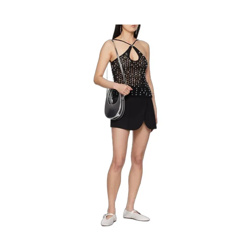 Eccentric Front Opening Skirt