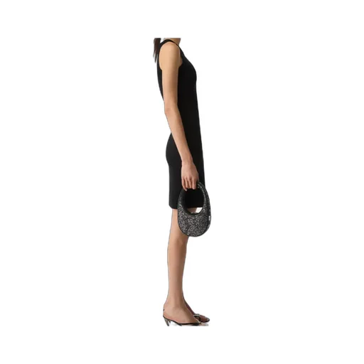 Washing Clip Rib Short Dress