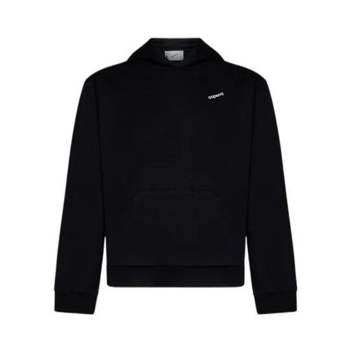 Logo-Printed Straight Hem Hoodie