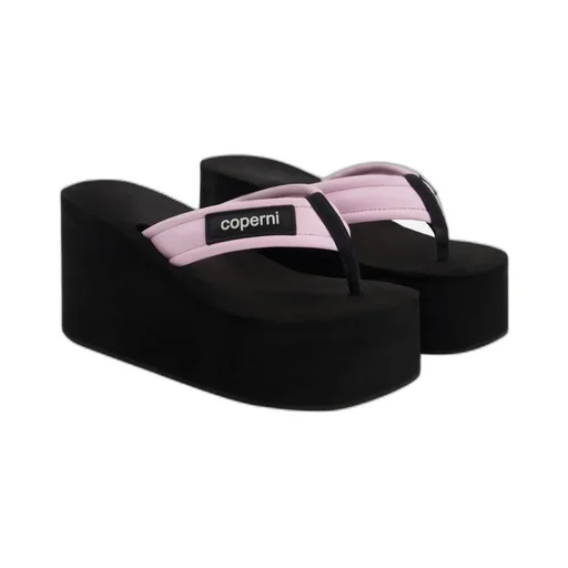 Branded Wedge Sandals