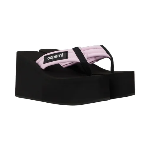 Branded Wedge Sandals
