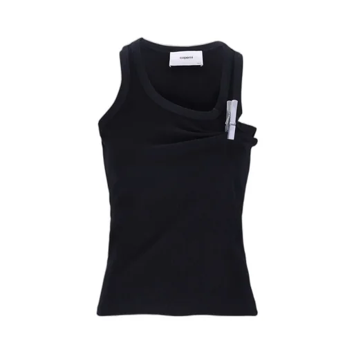 Washing Clip Rib Tank Top