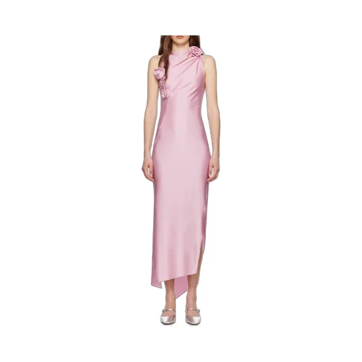 Asymmetric Flower Gown