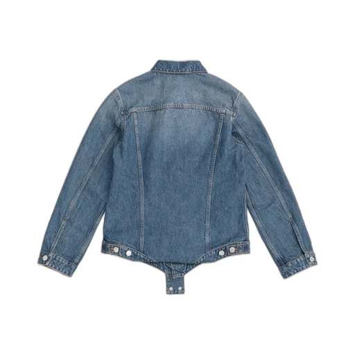 Tight-Shaped Denim Jacket