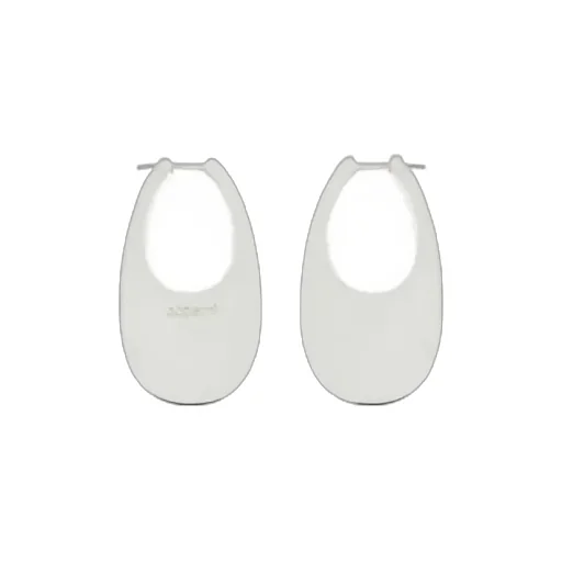 Swipe Medium Hoop Earrings