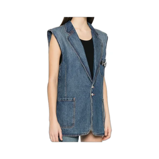 Sleeveless Denim Jacket
