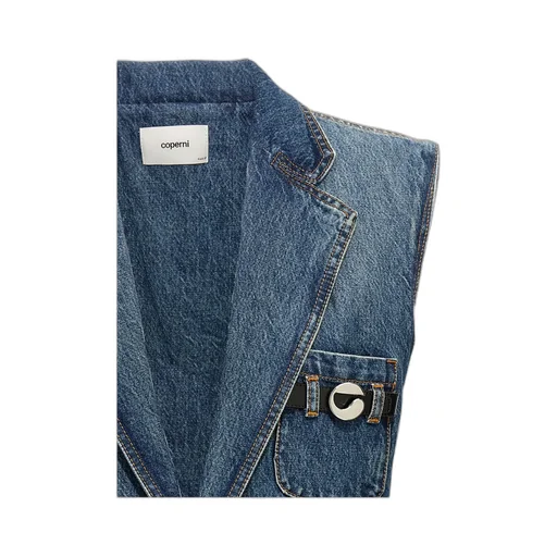 Sleeveless Denim Jacket