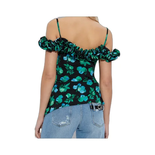 Floral-Print Blouse