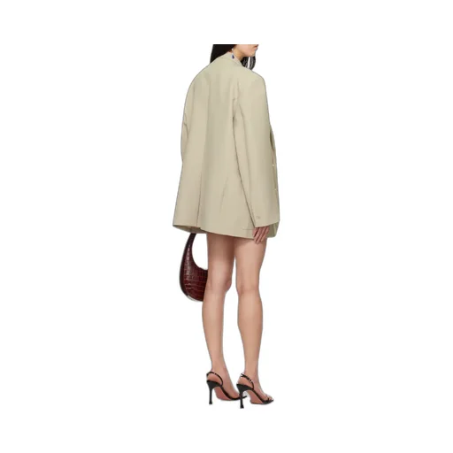 Belted-Pocket Blazer