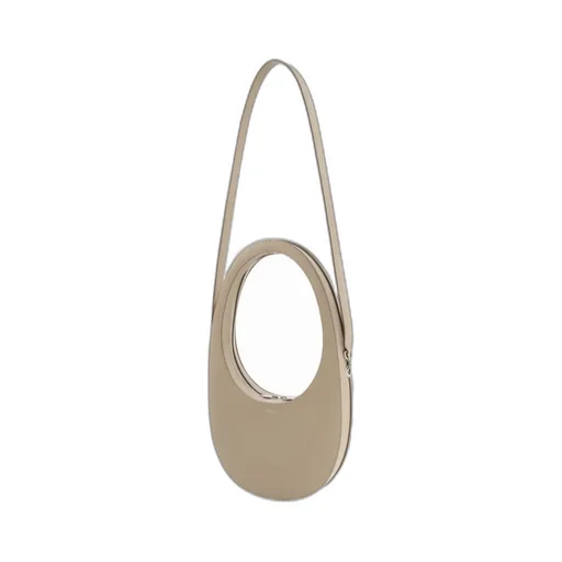 Swipe Logo Printed Zipped Crossbody Bag