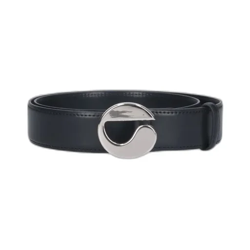 Logo Plaque Buckle Belt