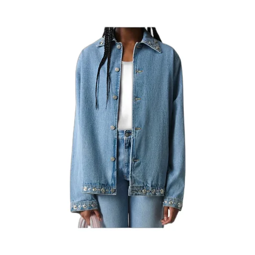 Studded Denim Jacket