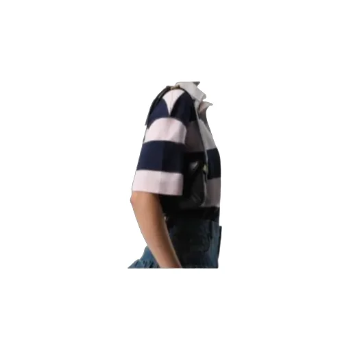 Logo Embroidered Striped Polo Shirt