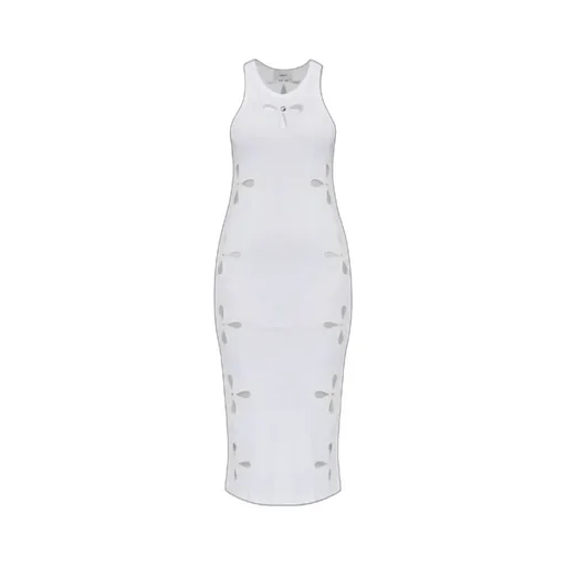 Cut-Out Midi Dress
