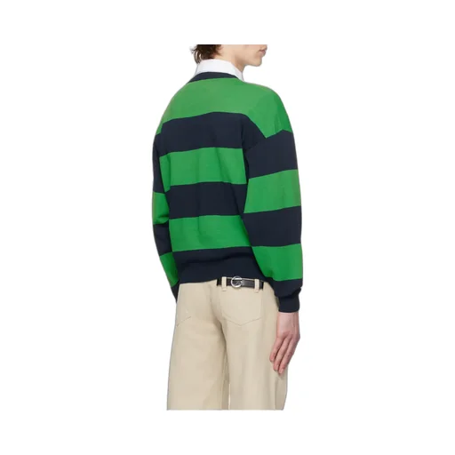 Striped Crew-Neck Sweater