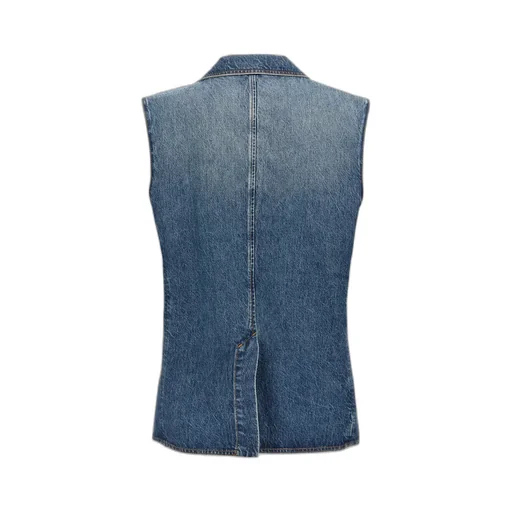 Sleeveless Denim Jacket