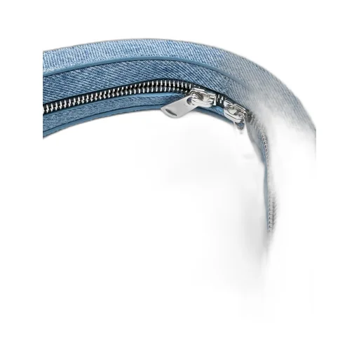 Baguette Swipe Denim Tote Bag