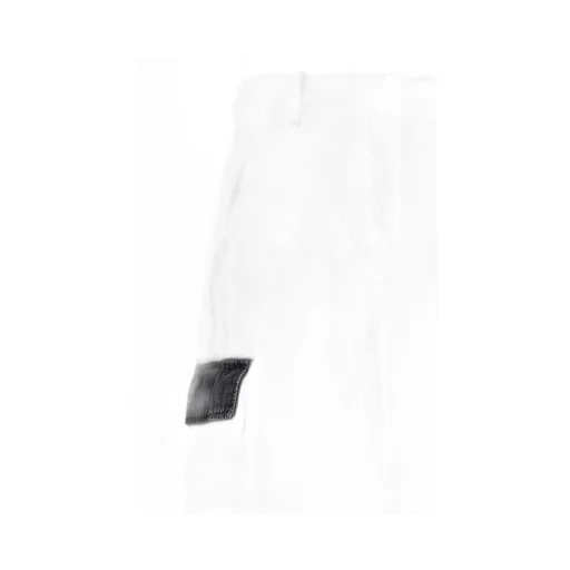 Wide Leg Cargo Denim Pants