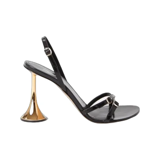 Open-Toed High-Heeled Sandals