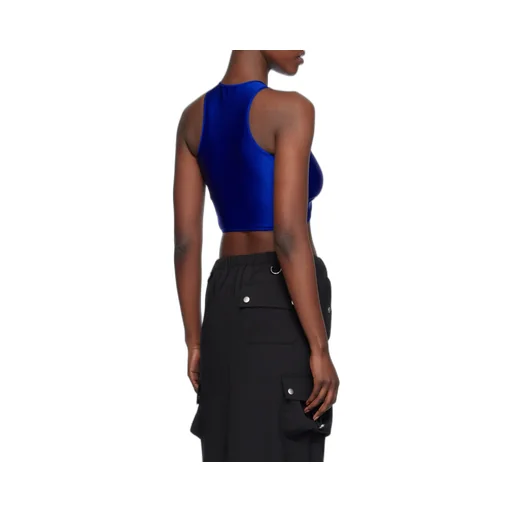 Pleated Flower Vest