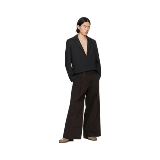 Tailored Long-Sleeved Suit Coat