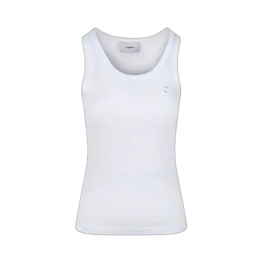 Scoop-Neck Logo Tank Top