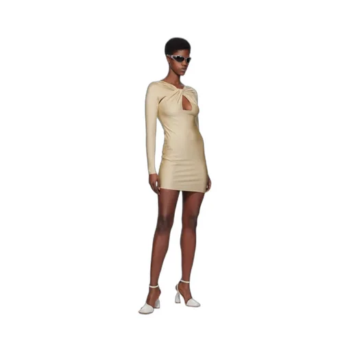 Twist Detailed Cut-Out Dress