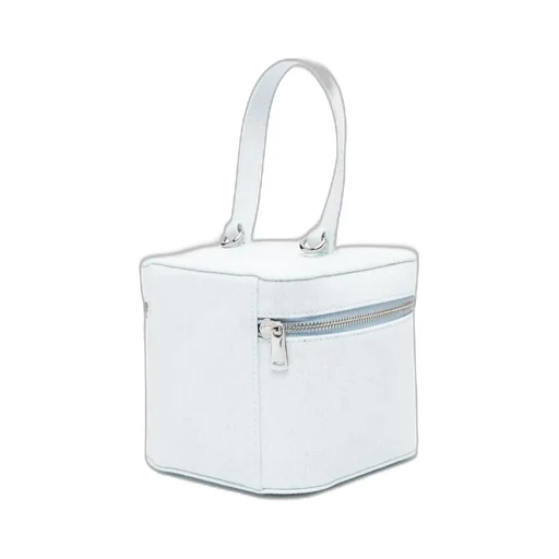 Logo Motif Plaque Vanity Bag