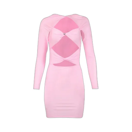 Cut-Out Detail Mini Dress