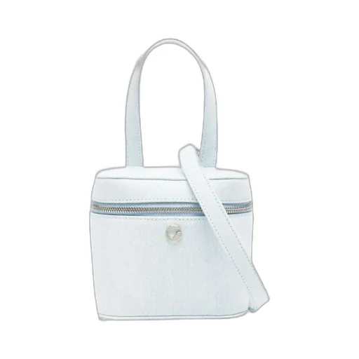 Logo Motif Plaque Vanity Bag