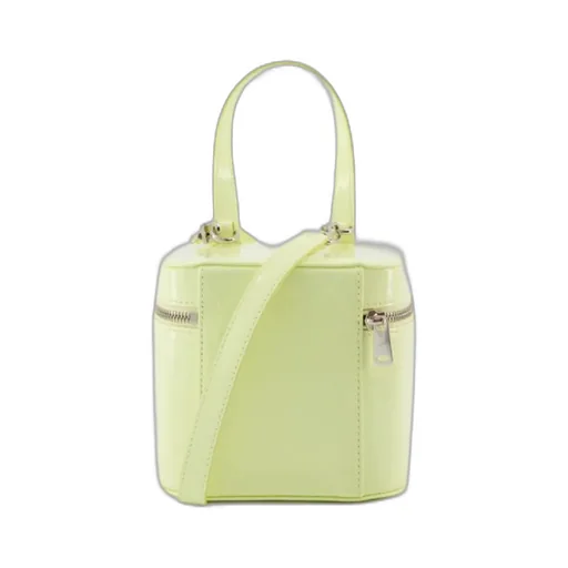 Logo Plaque Zipped Tote Bag