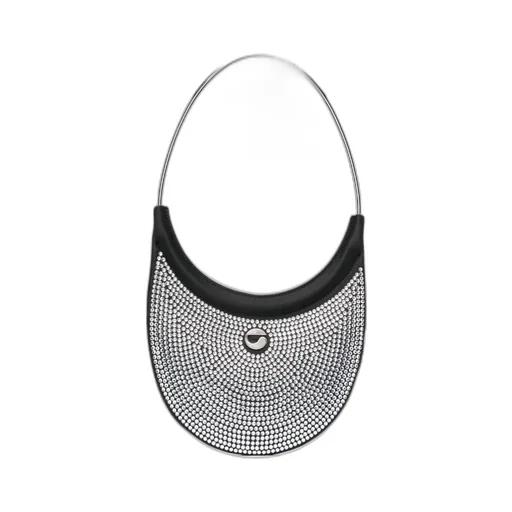 Crystal Decorated Shoulder Bag