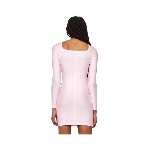Cut-Out Detail Mini Dress