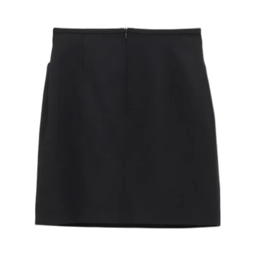 Trompe L'oeil Pocket Fitted Mini Skirt