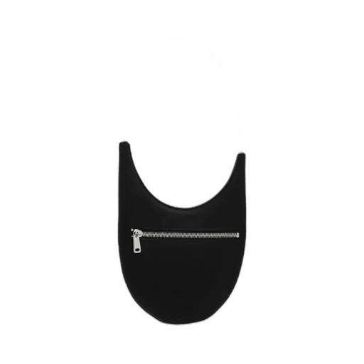 Ring Swipe Logo Plaque Embellished Shoulder Bag