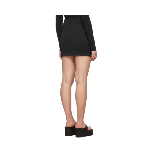 Trompe L'oeil Pocket Fitted Mini Skirt