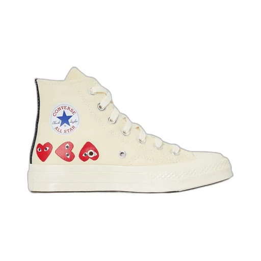 Lace-Up High-Top Sneakers
