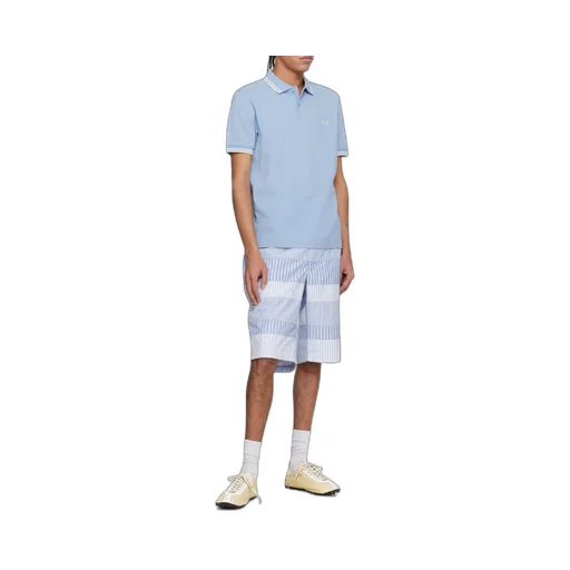 Yarn Dyed Stripe Poplin Shorts