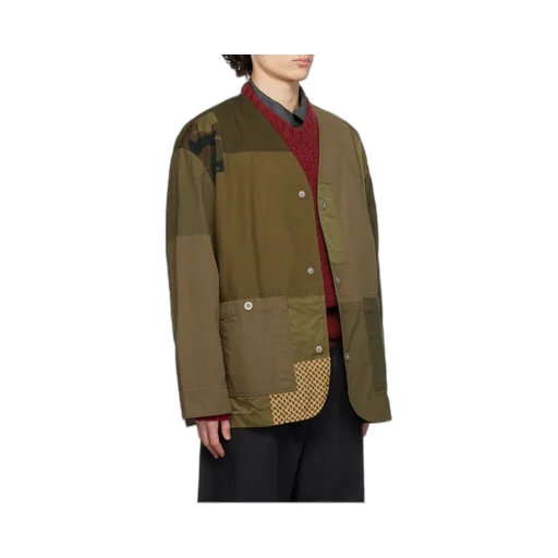 V-Neck Long-Sleeved Casual Jacket